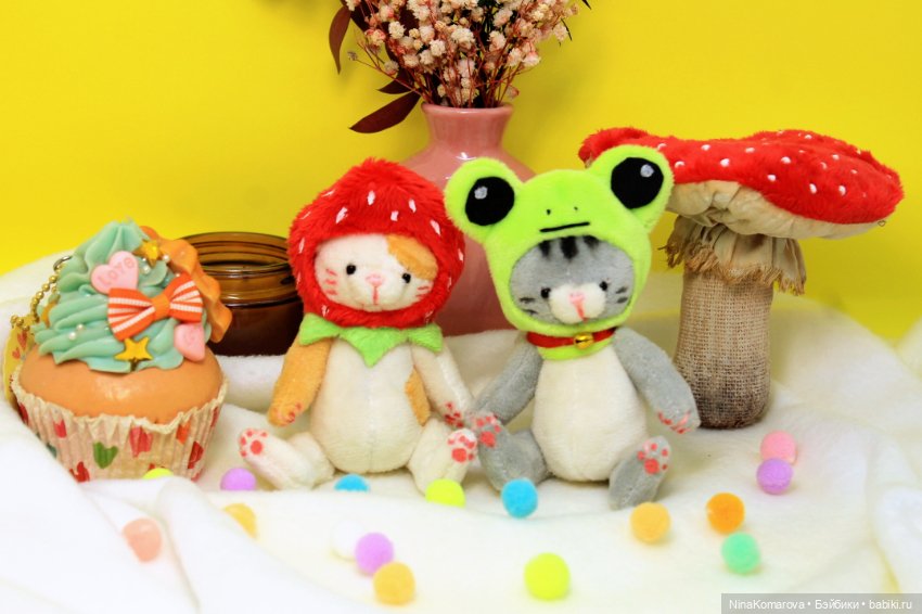 Милые котики — Авторские мишки Тедди и друзья: фото