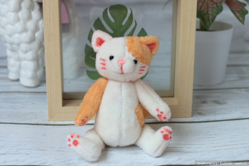 Милые котики — Авторские мишки Тедди и друзья: фото (фото 4)