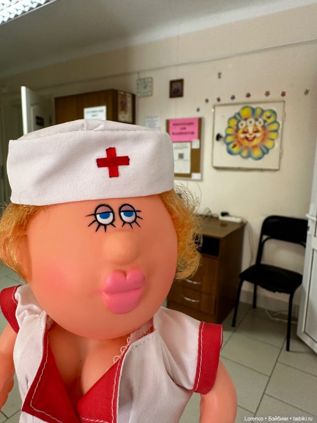 С Днем Врача — Винтажные куклы ГДР (Немки): Бигги