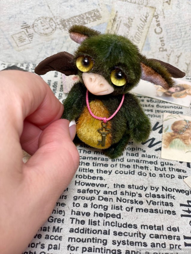 Emby 🐉 — Авторские мишки Тедди и друзья: фото (фото 9)