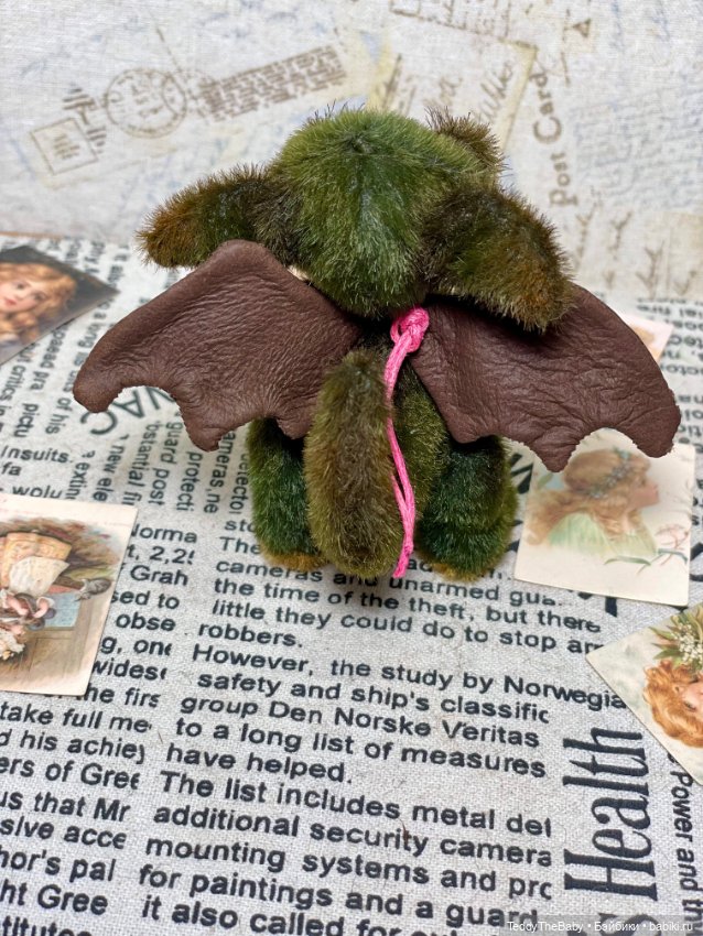 Emby 🐉 — Авторские мишки Тедди и друзья: фото (фото 10)