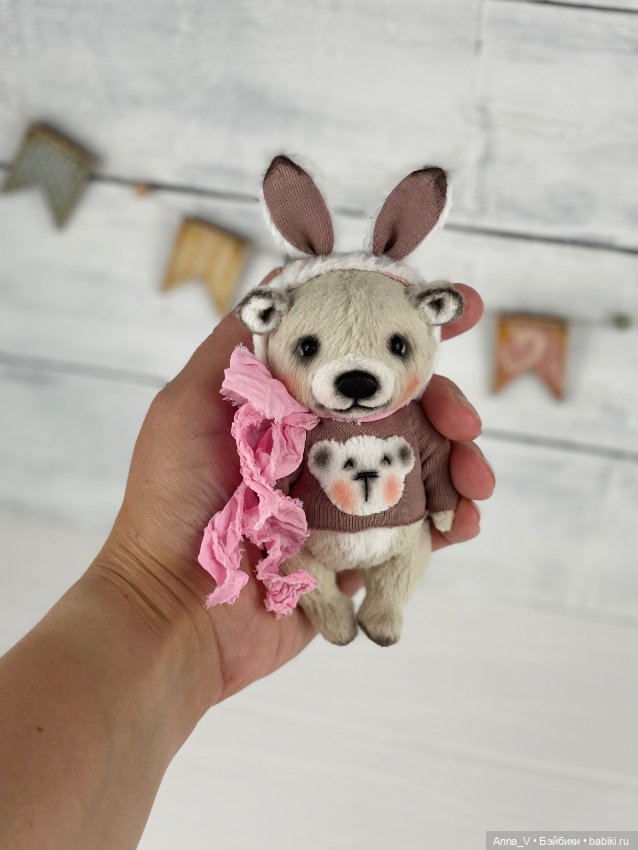 Мини мишка — Авторские мишки Тедди и друзья: фото (фото 4)