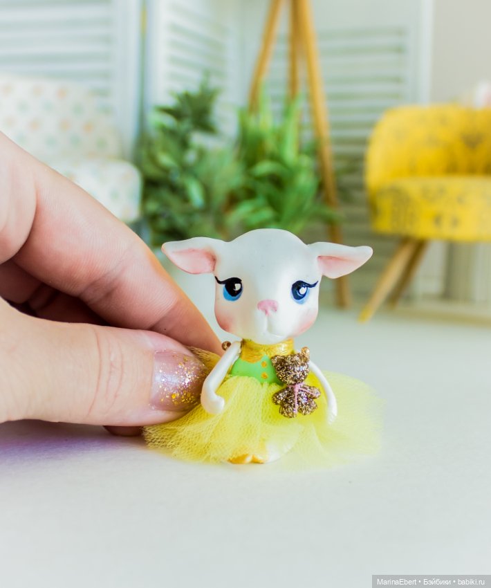 Милая маленькая овечка Зизи (фото 4)