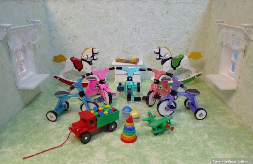 Велосипед для кукол 16 см (фото 4)