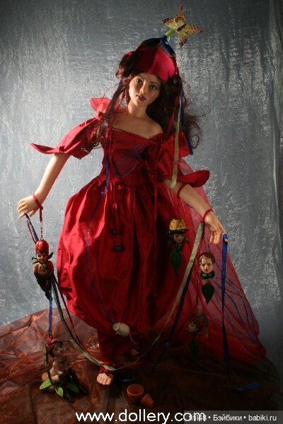 Авторские куклы Ротраут Шротт