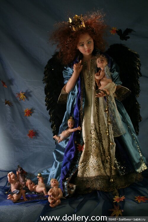 Авторские куклы Ротраут Шротт