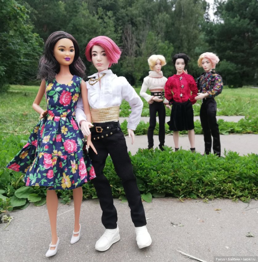 BTS - прогулка с Кирой — Куклы BTS (БТС) от Mattel: K (фото 5)