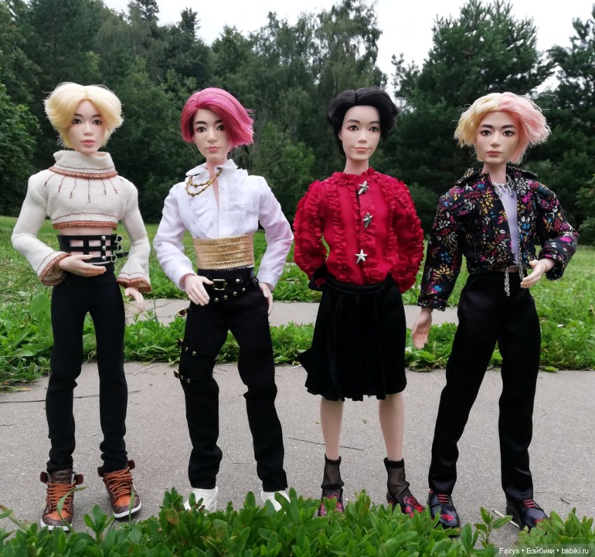 BTS - прогулка с Кирой — Куклы BTS (БТС) от Mattel: K