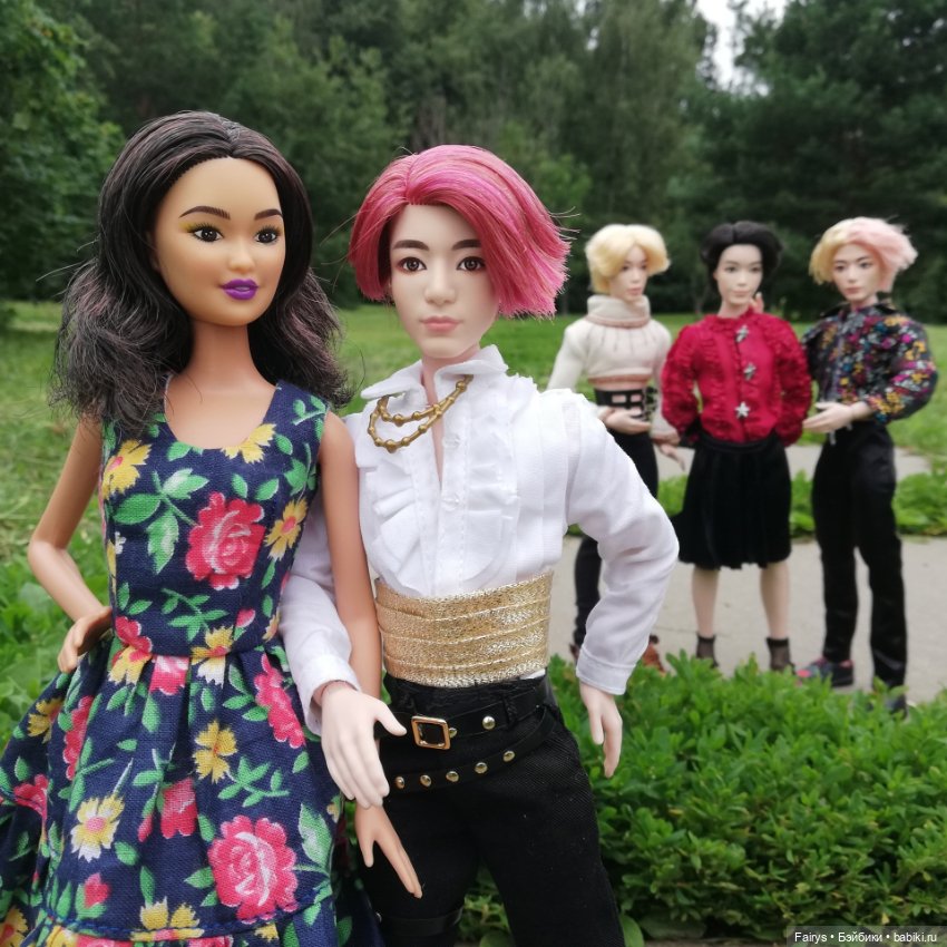 BTS - прогулка с Кирой — Куклы BTS (БТС) от Mattel: K (фото 6)