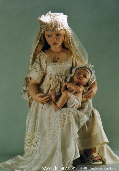 Авторские куклы Ротраут Шротт (фото 5)