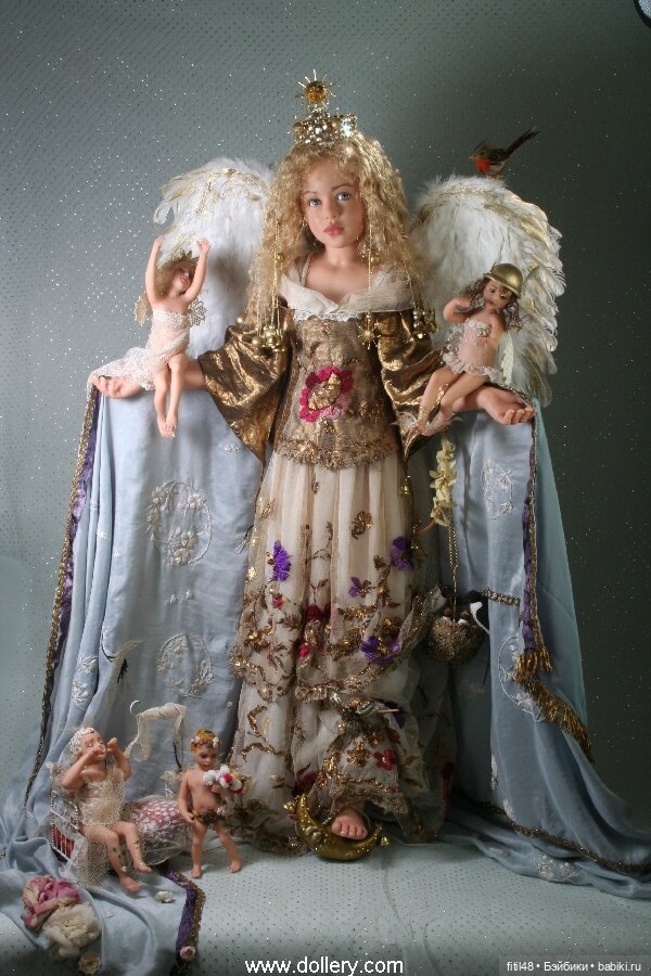 Авторские куклы Ротраут Шротт (фото 3)