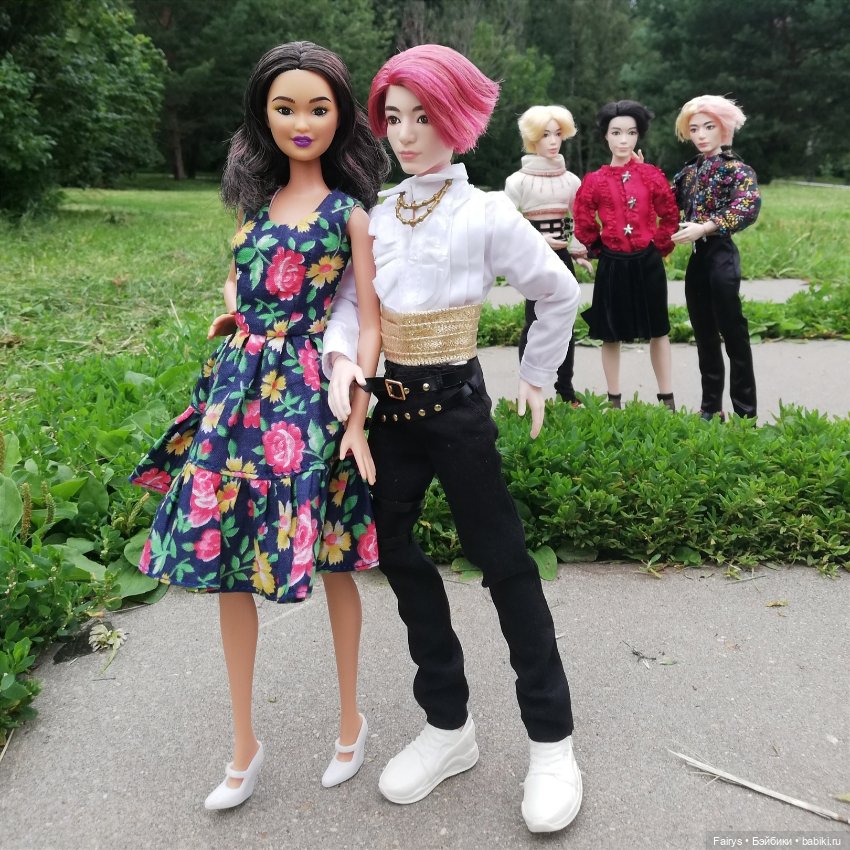 BTS - прогулка с Кирой — Куклы BTS (БТС) от Mattel: K (фото 7)