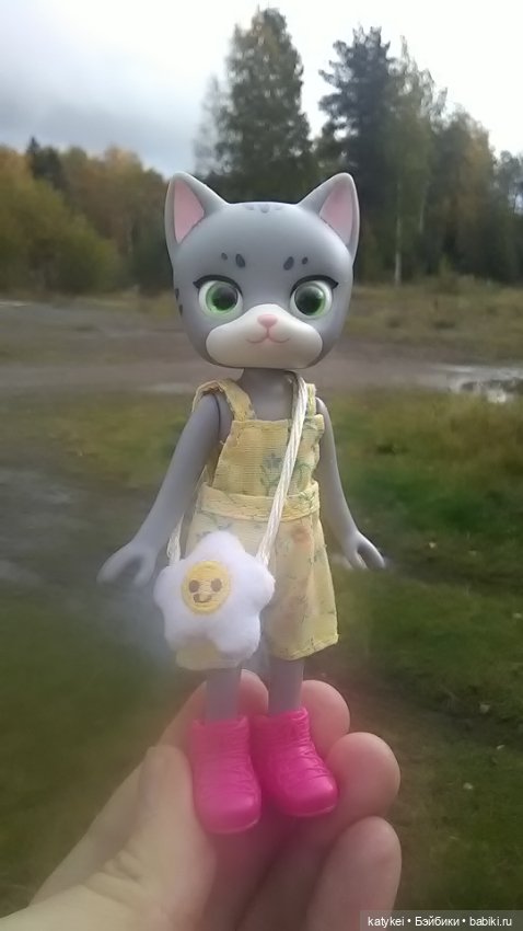 Белла Мяу и осенние листья (и опрос)