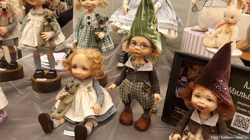 Авторские куклы Алиссы Мильденберг