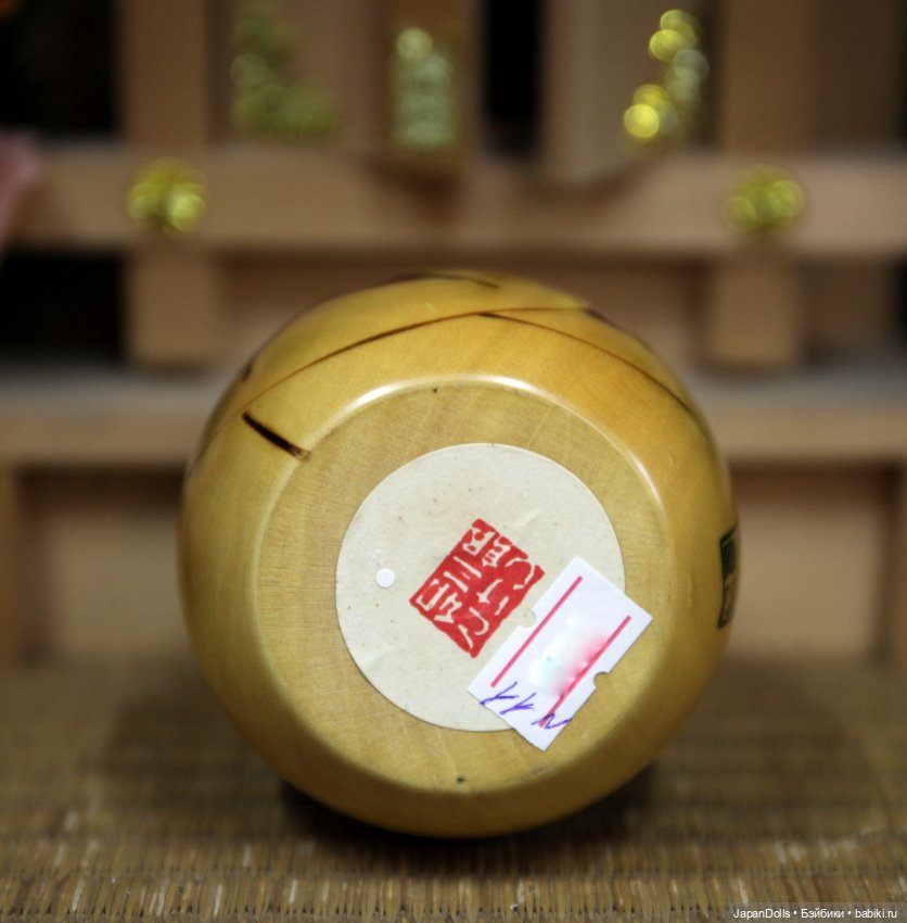 Кокэси в форме яйца на выставке "Япония. Куклы, сказки и легенды" (фото 7)