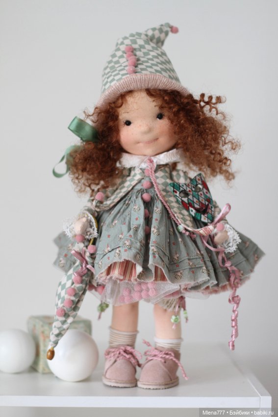 Полли — Авторские текстильные куклы: Вальдорфские