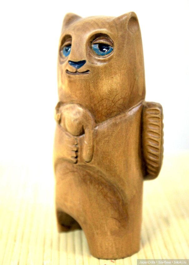 "Кошачий ангел" на выставке "Куклы с характером. Четвертая высота" (фото 7)