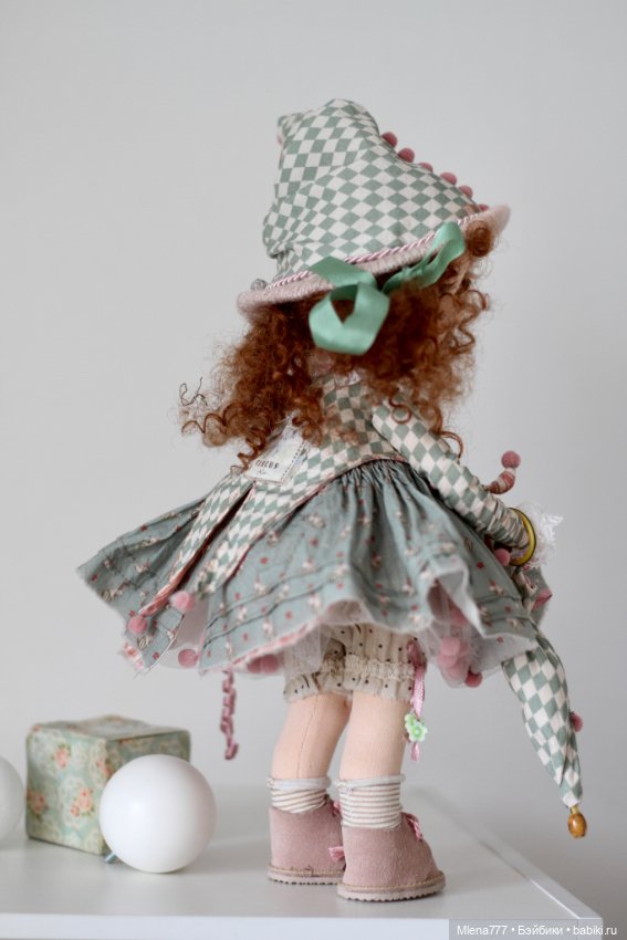 Полли — Авторские текстильные куклы: Вальдорфские (фото 5)