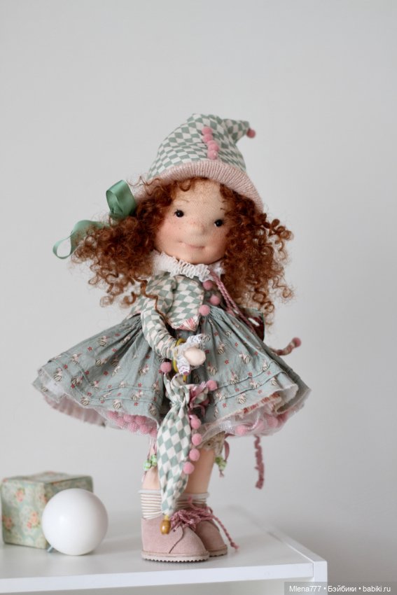 Полли — Авторские текстильные куклы: Вальдорфские (фото 3)