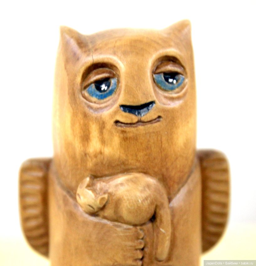 "Кошачий ангел" на выставке "Куклы с характером. Четвертая высота" (фото 2)