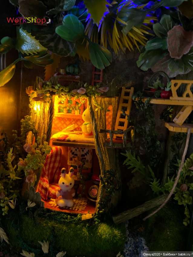 Шкатулка с домиком в дереве 😃