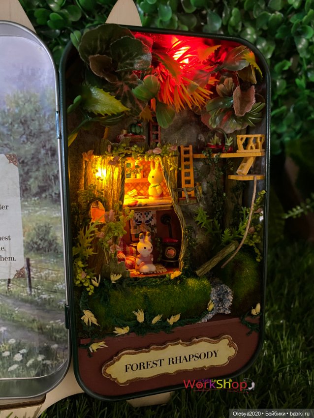 Шкатулка с домиком в дереве 😃 (фото 10)