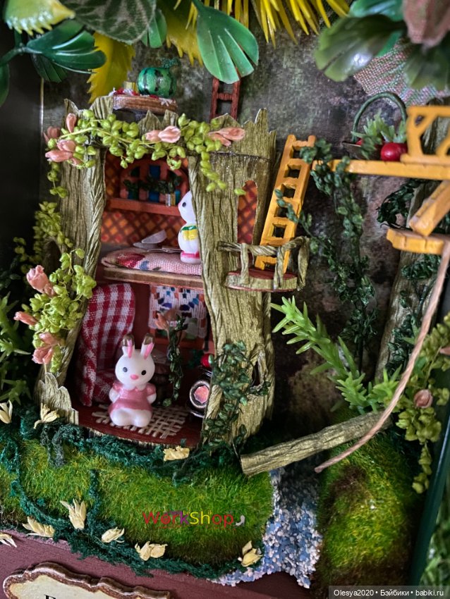 Шкатулка с домиком в дереве 😃 (фото 6)