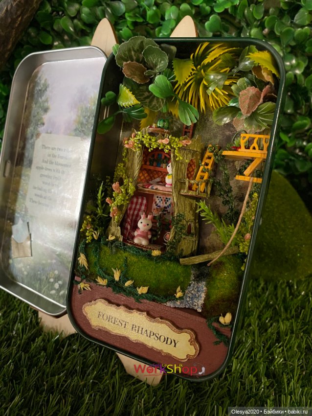 Шкатулка с домиком в дереве 😃 (фото 3)