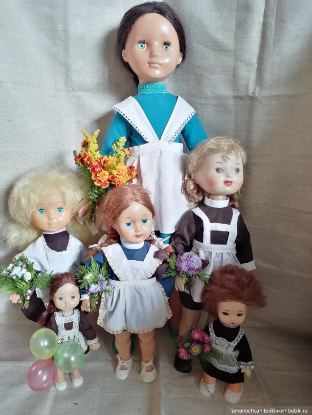 Мои школьницы — Коллекции винтажных кукол и игрушек: СССР