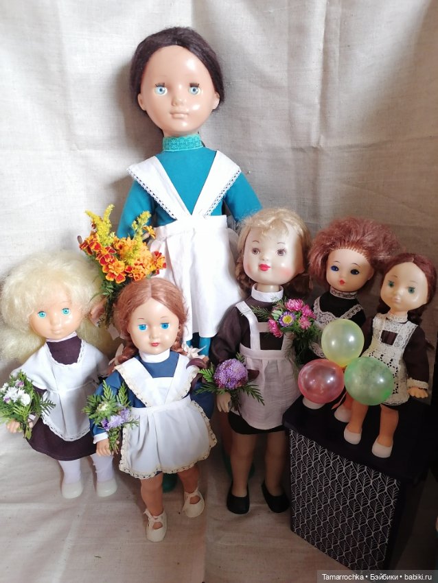 Мои школьницы — Коллекции винтажных кукол и игрушек: СССР