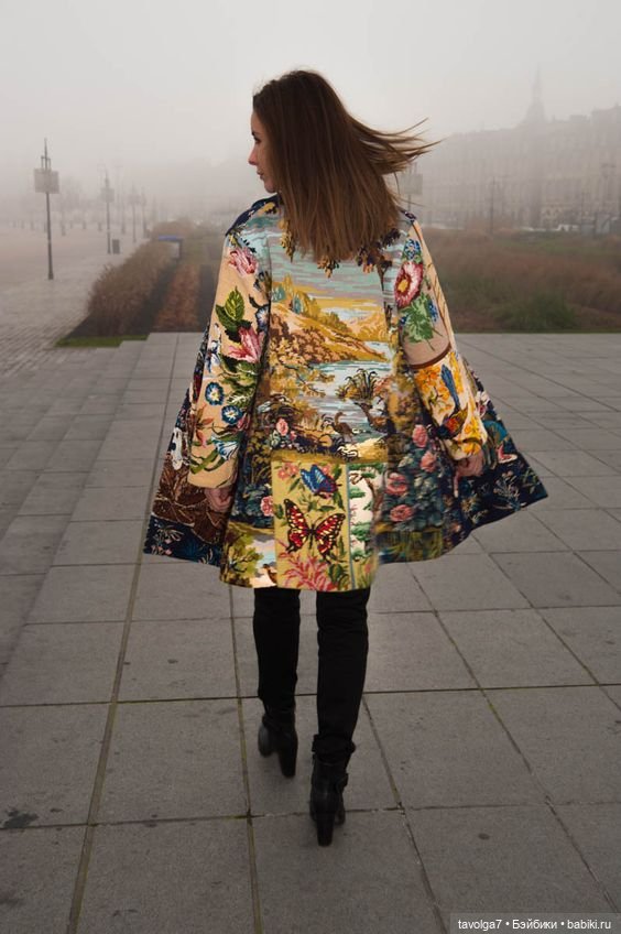 Пальто и куртки в бохо стиле ручной работы