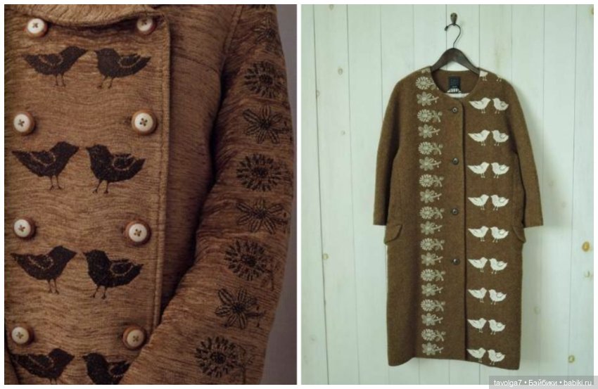 Пальто и куртки в бохо стиле ручной работы