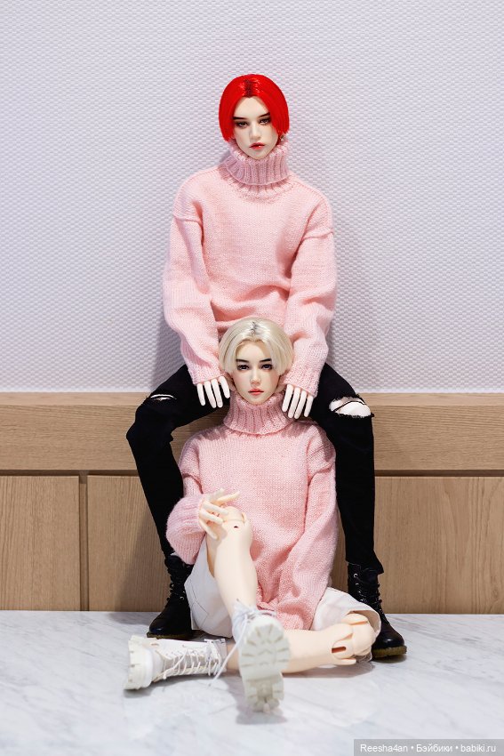 Розовый день — Гибридизация кукол BJD (БЖД): пересадка головы