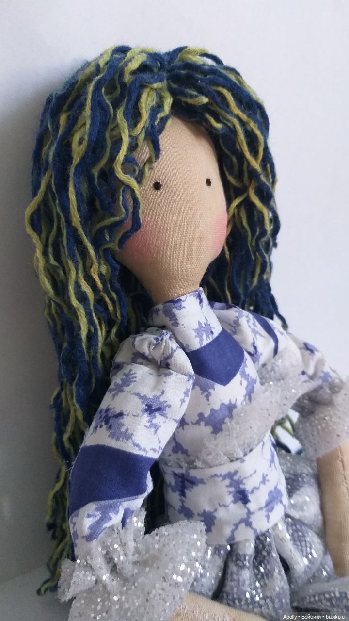 Морская царевна — Авторские текстильные куклы: Вальдорфские (фото 2)