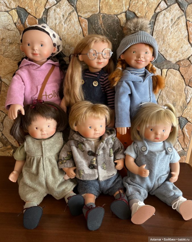 Holly- Milly, тройняшки🍒 — Испанские куклы (разное): Vestida de Azul