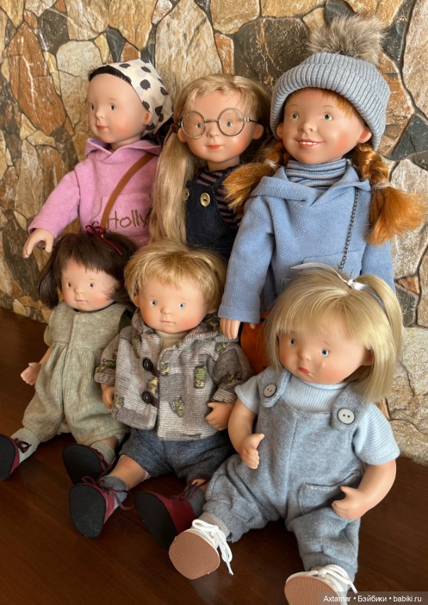 Holly- Milly, тройняшки🍒 — Испанские куклы (разное): Vestida de Azul