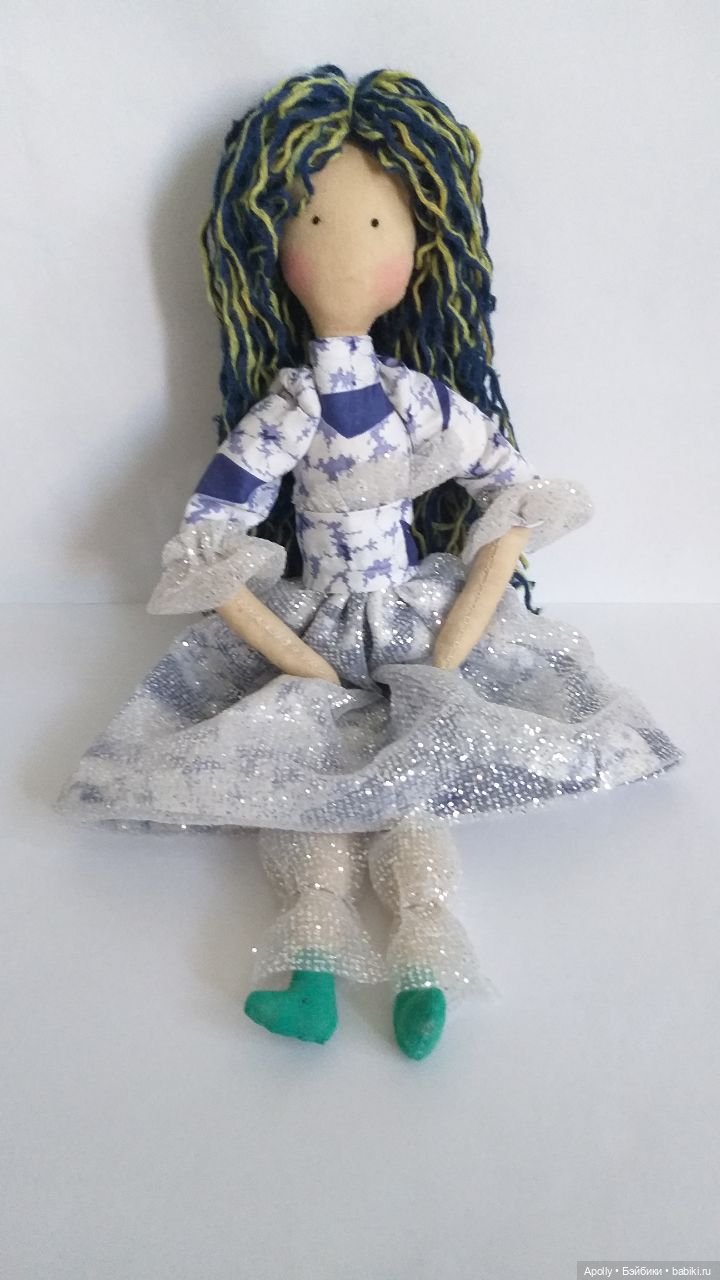 Морская царевна — Авторские текстильные куклы: Вальдорфские