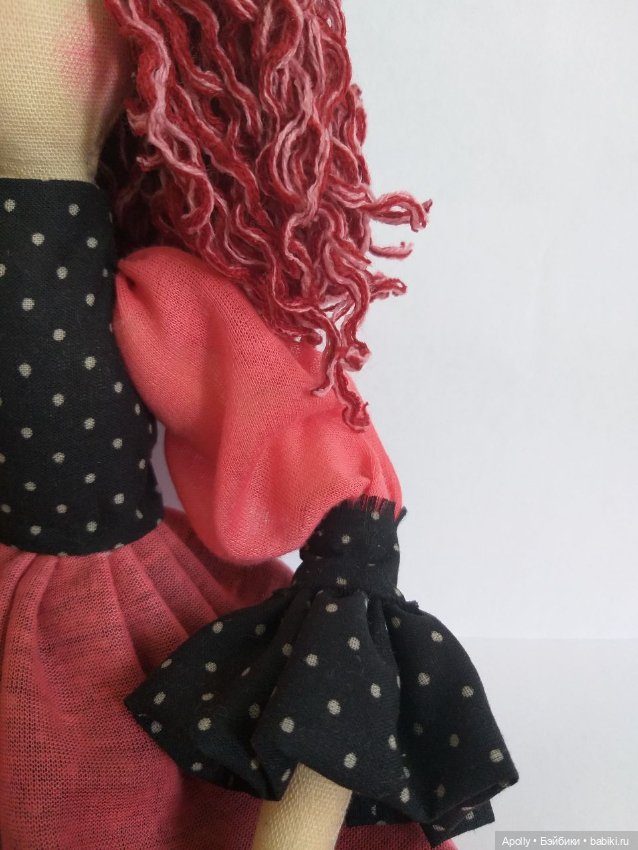 Розовая дама — Авторские текстильные куклы: Вальдорфские (фото 5)