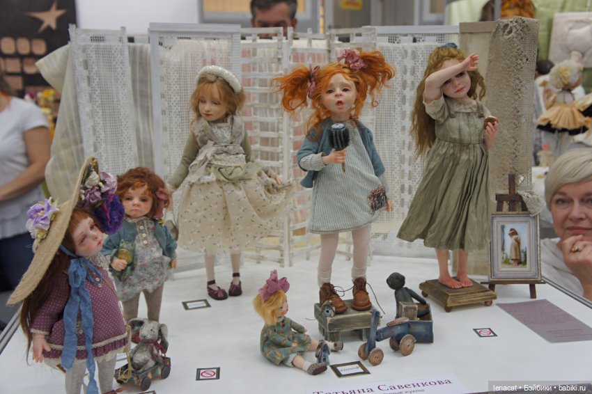 Салон кукол на Тишинке. Октябрь 2023. Фото репортаж. Часть 1