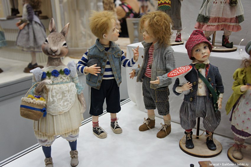 Салон кукол на Тишинке. Октябрь 2023. Фото репортаж. Часть 2