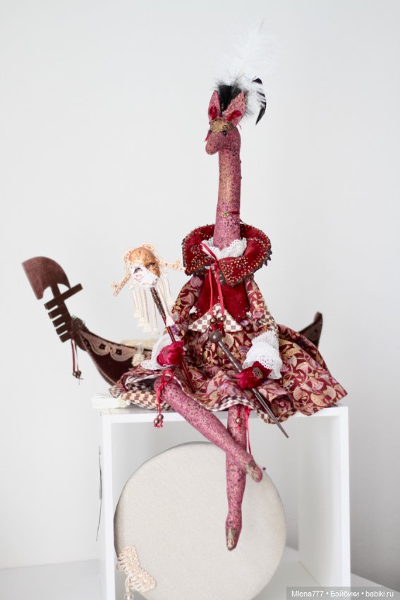 Карнавал Венеция — Авторские текстильные куклы: Вальдорфские (фото 8)