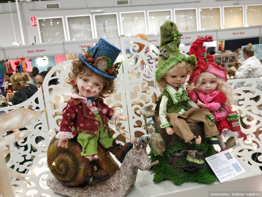Выставка кукол и Тедди, Москва, Тишинская пл, д. 1. Часть 3