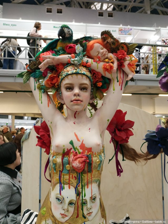 Выставка кукол и Тедди, Москва, Тишинская пл, д. 1. Часть 2