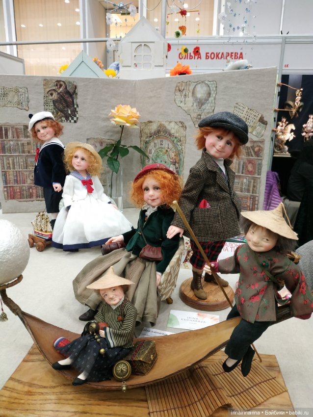 Выставка кукол и Тедди, Москва, Тишинская пл, д. 1. Часть 2