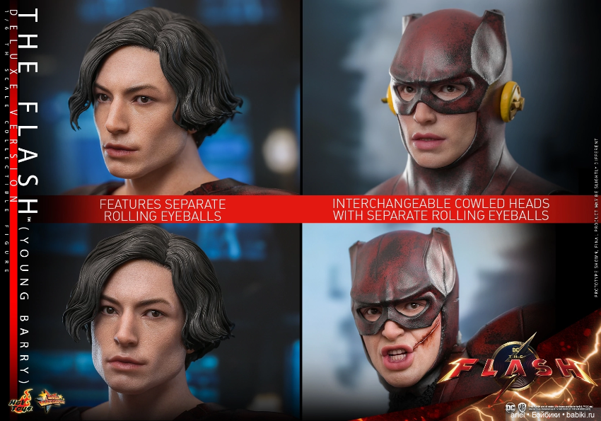 Hot Toys фигурка Флеша по фильму «Флэш» (фото 7)