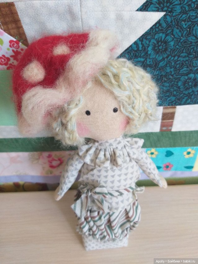 Мухоморчик - Повтор — Авторские текстильные куклы: Вальдорфские (фото 8)