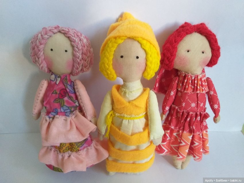 Куклы одного цвета - Жёлтый (фото 6)