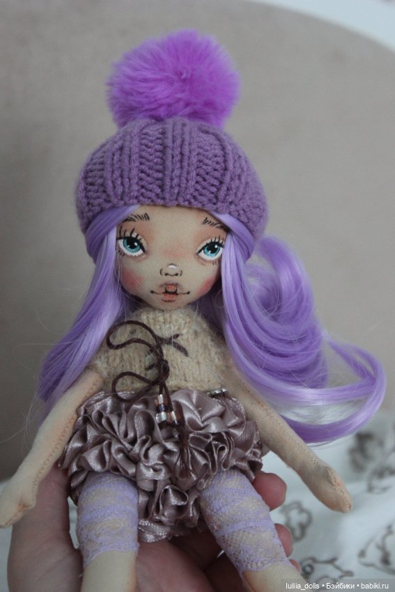 Вивьен и Бэмби 💜 — Авторские текстильные куклы: Вальдорфские