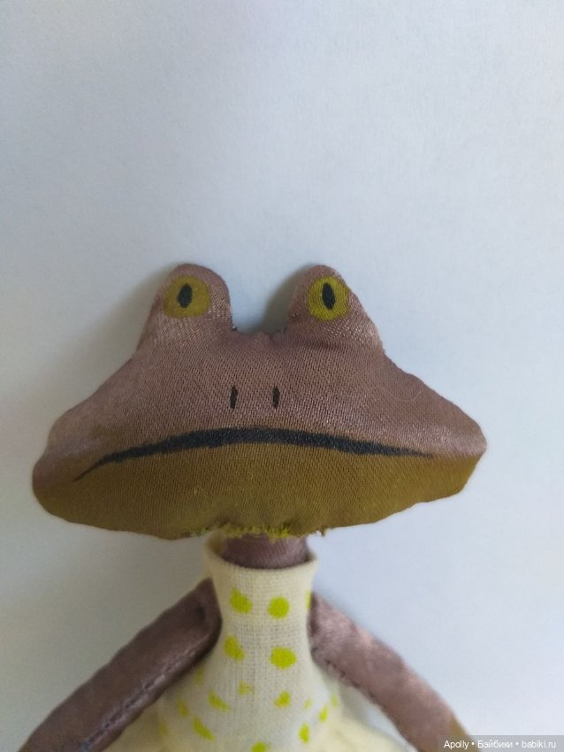 Снова лягушата - Оливка — Текстильные игрушки и примитивы: кофейные (фото 3)