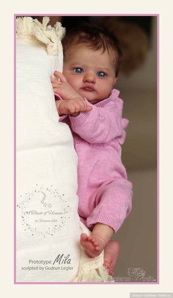 Mila by Gudrun Legler 🌸 — Молды и прототипы Реборн (Reborn): новинки (фото 2)